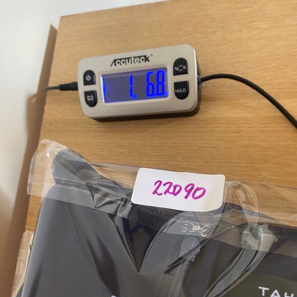 Tahari Dress Womens 6 Navy Colorblock Fit & Flare Scuba Stretch Short Sleeves - Picture 10 of 11